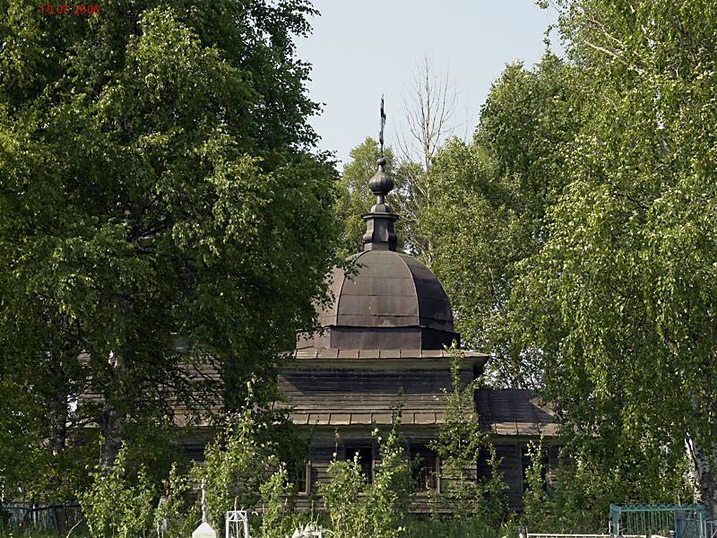 Церковь Александра Невского, Ухтома (Вашкинский район, Вологодская область). фасады