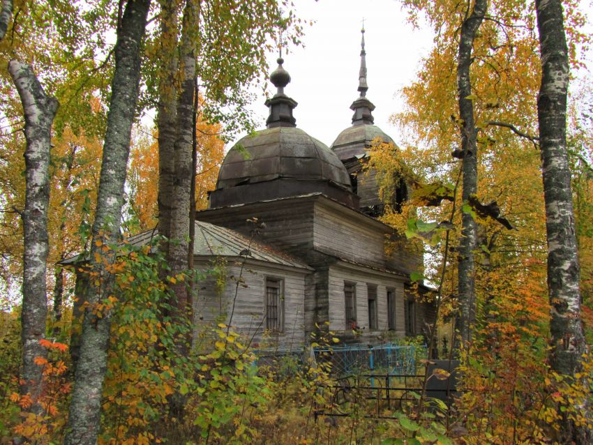 Ухтома. Церковь Александра Невского. фасады, вид с северо-востока