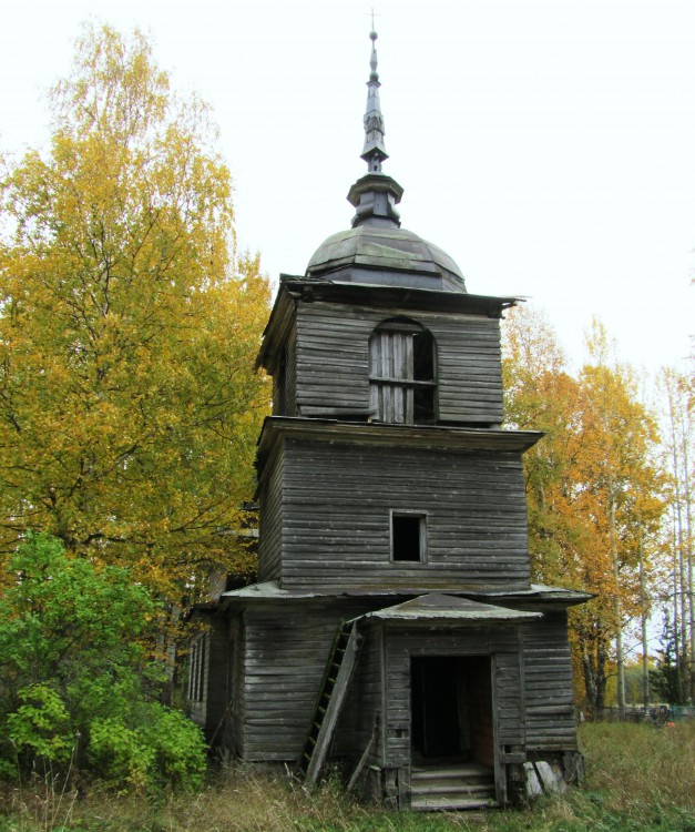 Ухтома. Церковь Александра Невского. фасады, западный фасад