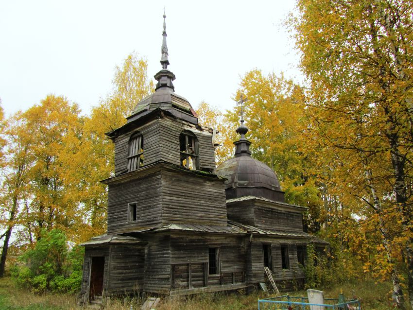 Ухтома. Церковь Александра Невского. фасады, вид с юго-запада