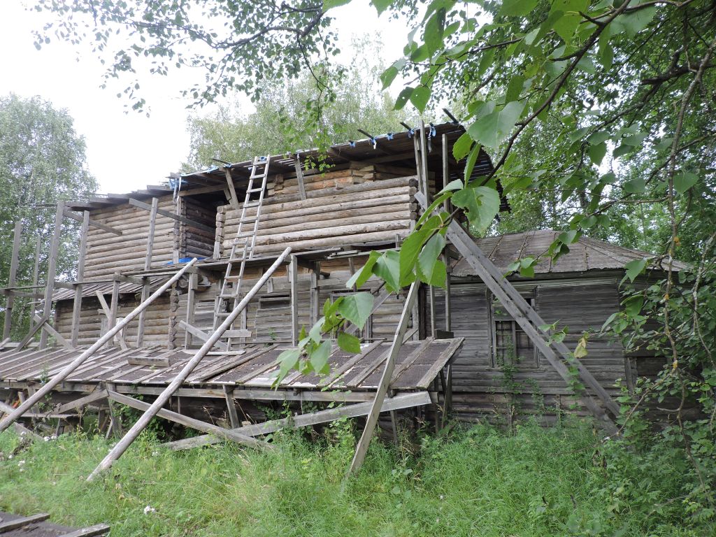 Церковь Александра Невского, Ухтома (Вашкинский район, Вологодская область). фасады