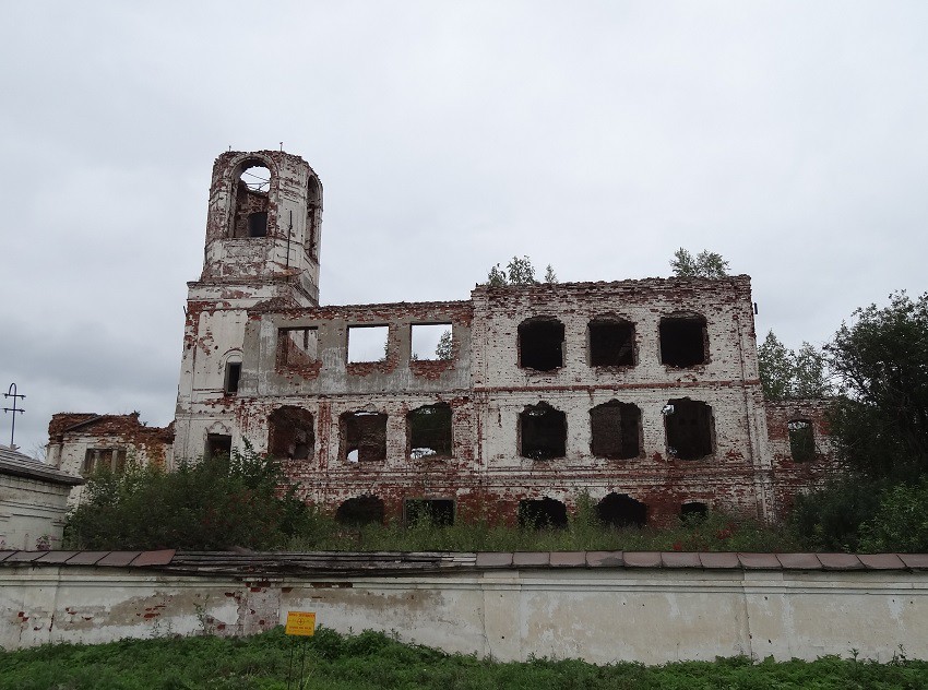 Волокославинское. Церковь Благовещения Пресвятой Богородицы. фасады