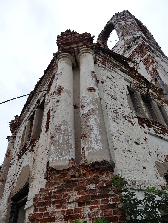 Волокославинское. Церковь Благовещения Пресвятой Богородицы. архитектурные детали