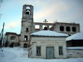 Волокославинское. Церковь Благовещения Пресвятой Богородицы