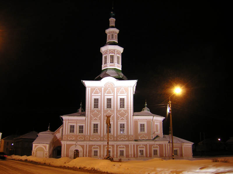 Тотьма. Церковь Рождества Христова. фасады