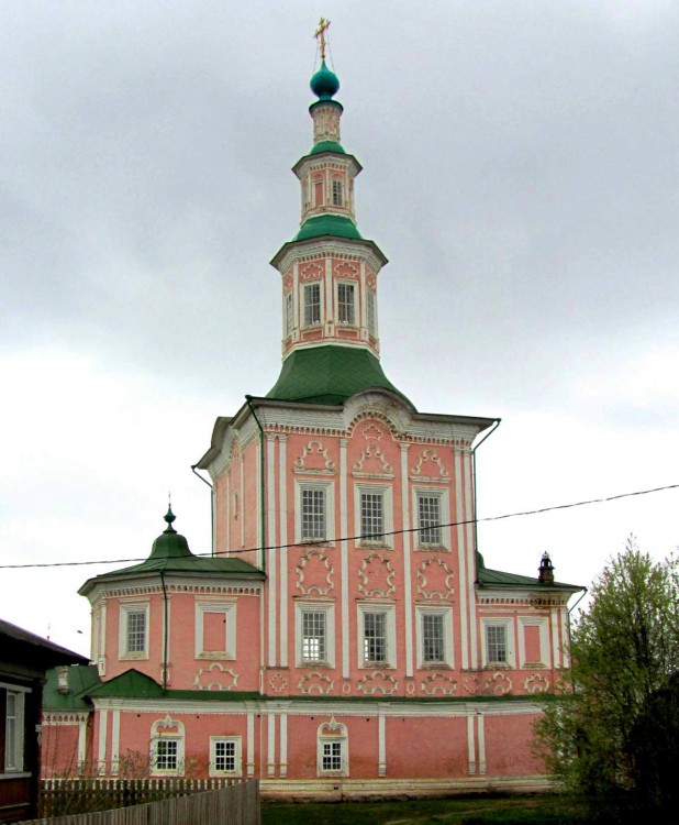 Церковь Рождества Христова, Тотьма (Тотемский район, Вологодская область). фасады, северный фасад
