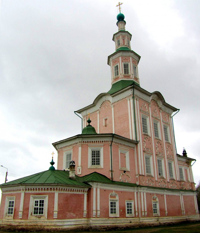 Тотьма. Церковь Рождества Христова. фасады, вид с северо-востока