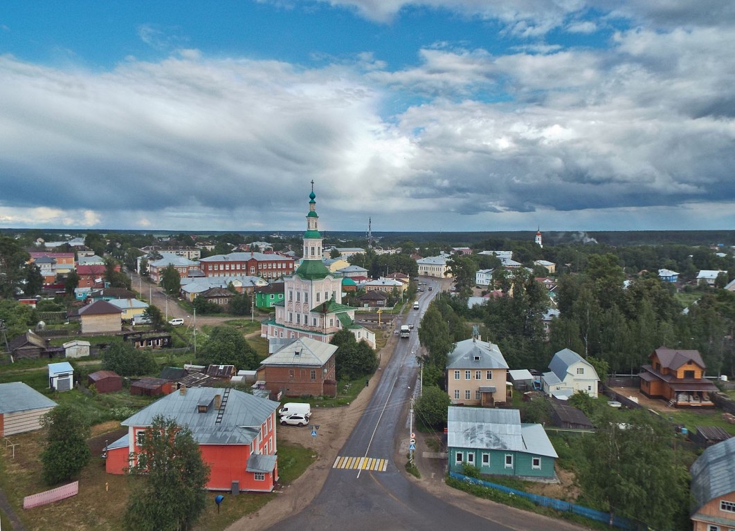 Тотьма. Церковь Рождества Христова. архитектурные детали