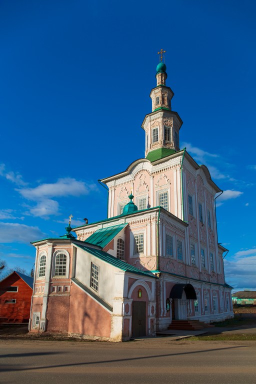 Церковь Рождества Христова, Тотьма (Тотемский район, Вологодская область). фасады