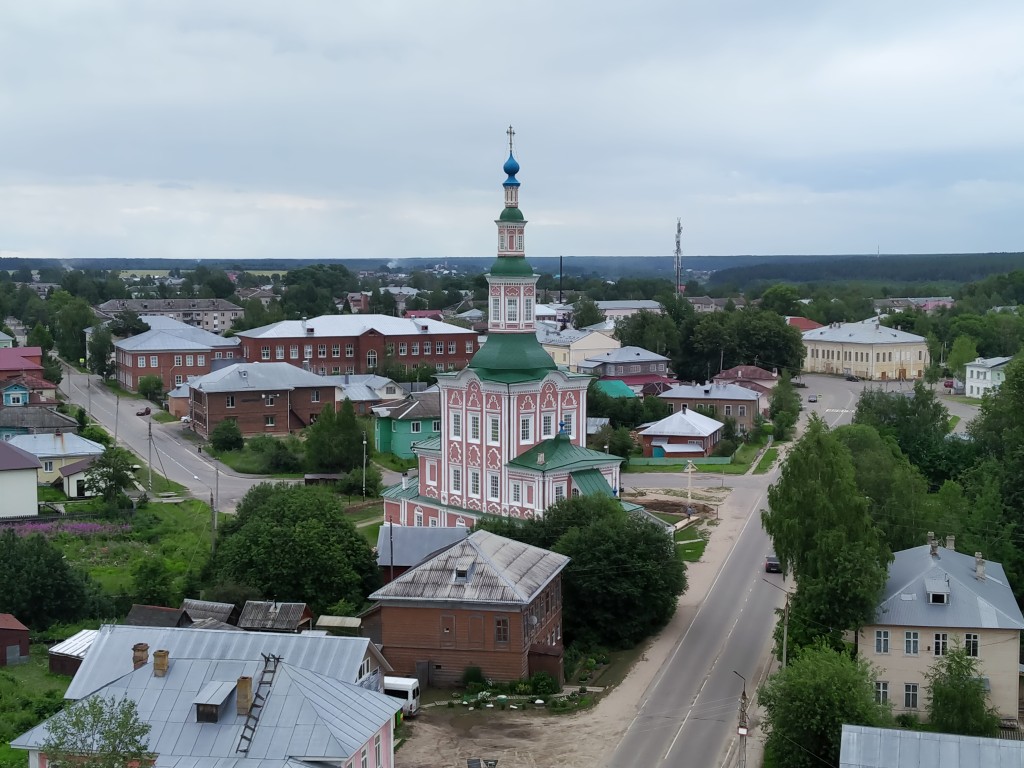 Тотьма город в вологодской области достопримечательности