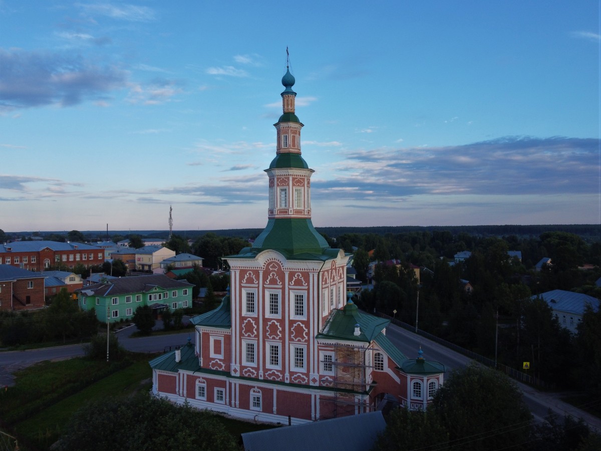 Церковь Рождества Христова, Тотьма (Тотемский район, Вологодская область). фасады