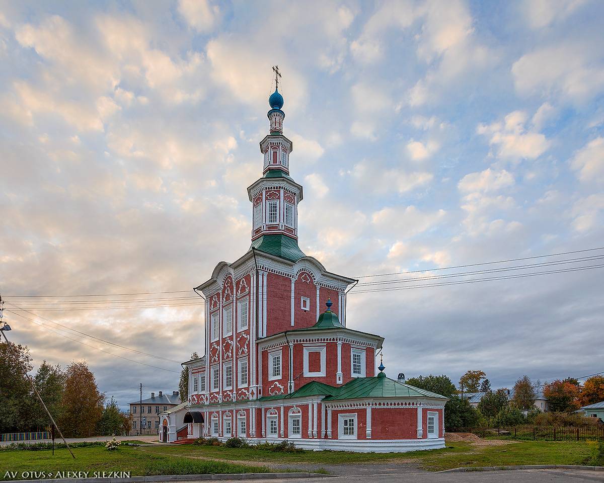 фасады. Церковь Рождества Христова, Тотьма (Тотемский район, Вологодская область)
