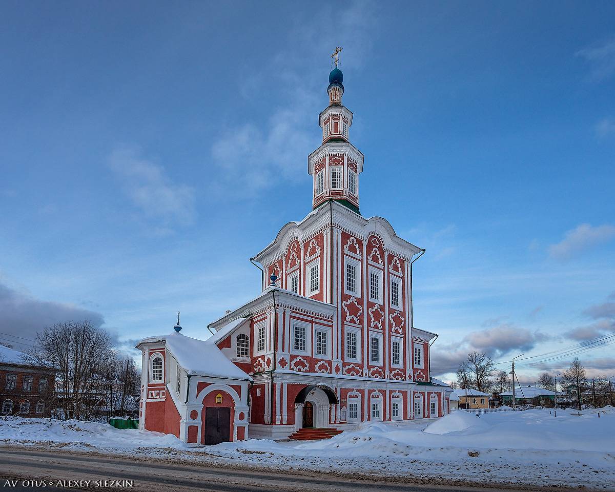 фасады. Церковь Рождества Христова, Тотьма (Тотемский район, Вологодская область)