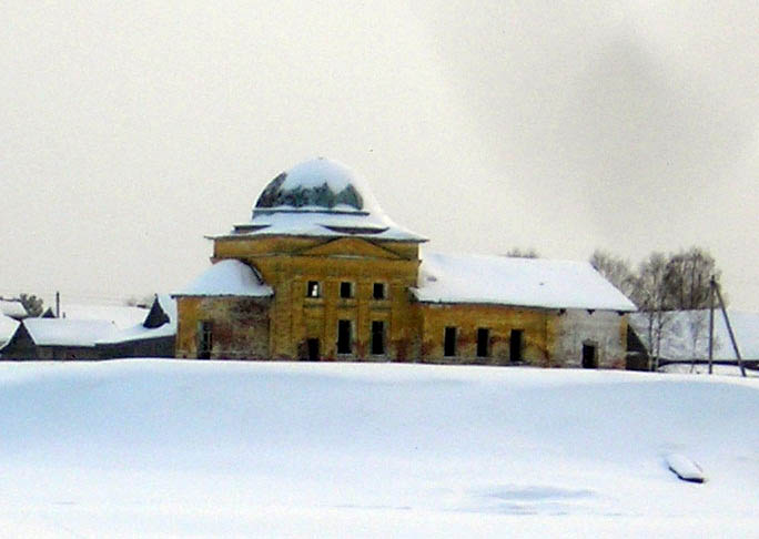 Церковь Благовещения Пресвятой Богородицы, Красное (Тотемский район, Вологодская область). фасады