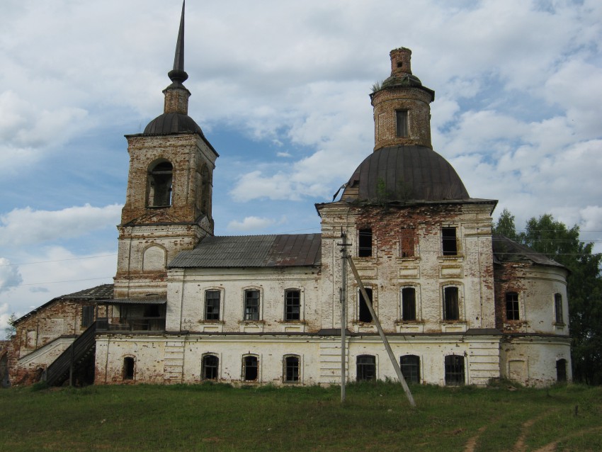 Чучёры. Церковь Покрова Пресвятой Богородицы. фасады