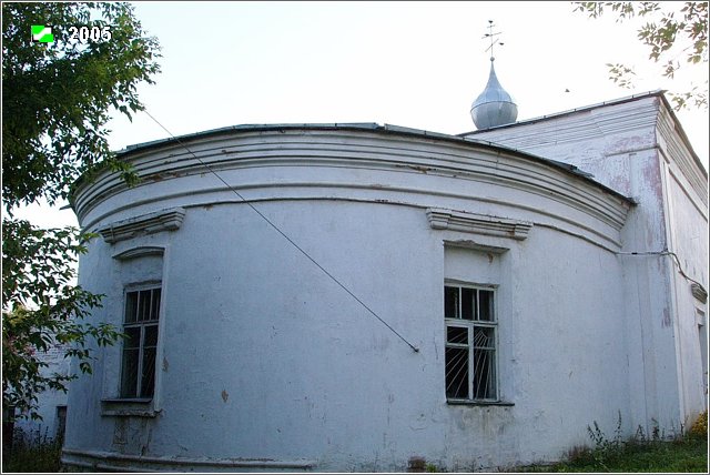 Гаврилов-Посад. Церковь Михаила Архангела. фасады, Апсида