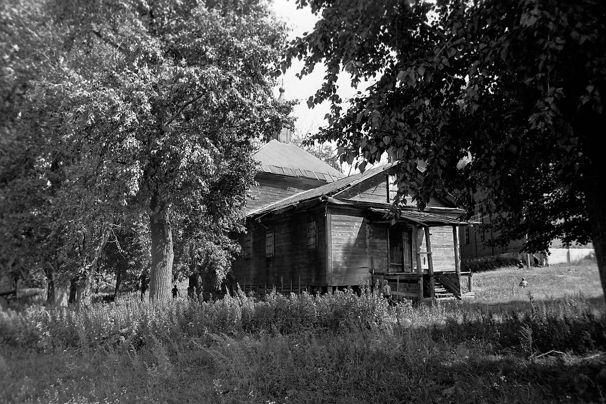 архивная фотография. Церковь Всех Святых, Сосновка (Озёрский городской округ, Московская область)