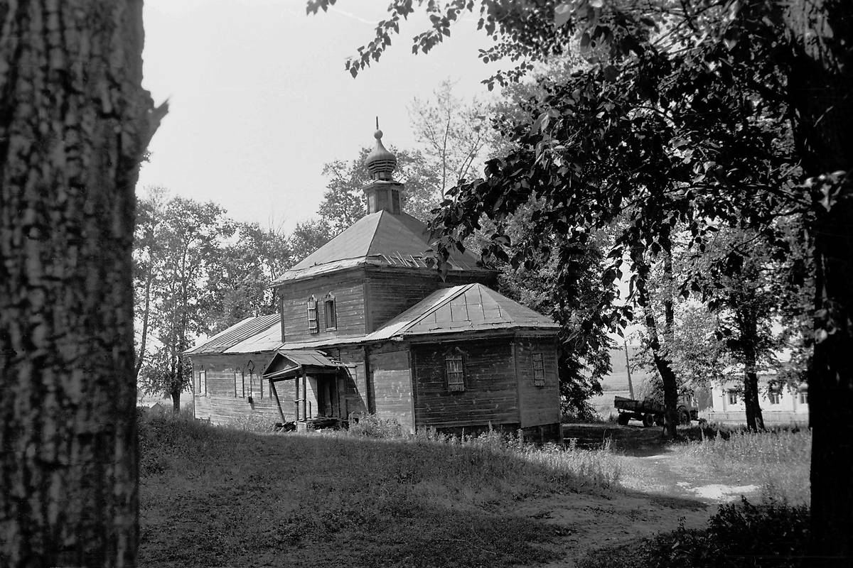архивная фотография. Церковь Всех Святых, Сосновка (Озёрский городской округ, Московская область)