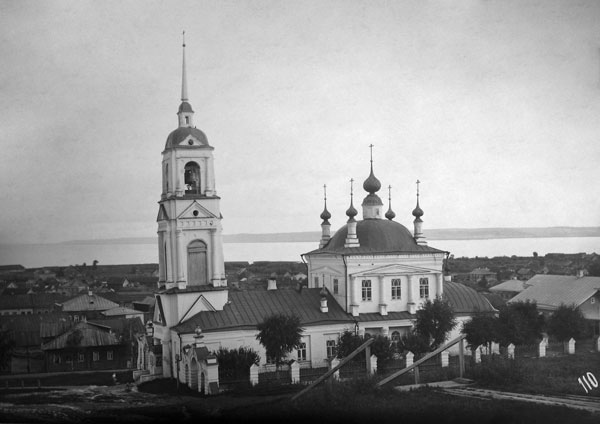 Церковь Вознесения Господня, Галич (Галичский район, Костромская область). архивная фотография,  Фото С.А.Орлова нач. XX в. Фотоархив ИИМК РАН. http://www.old-churches.ru/ga_005.htm