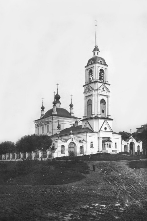 Галич. Церковь Вознесения Господня. архивная фотография, с сайта Храмы города Галича Костромского, старинные фото www.galich.com церковь Вознесения