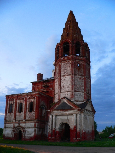 Церковь Иоакима и Анны, Шекшово (Гаврилово-Посадский район, Ивановская область). фасады