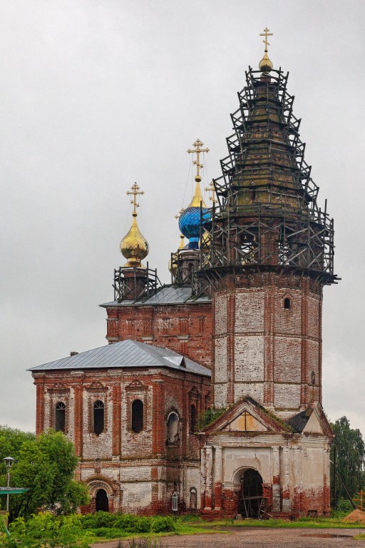 Шекшово. Церковь Иоакима и Анны. фасады