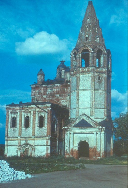 Шекшово. Церковь Иоакима и Анны. фасады