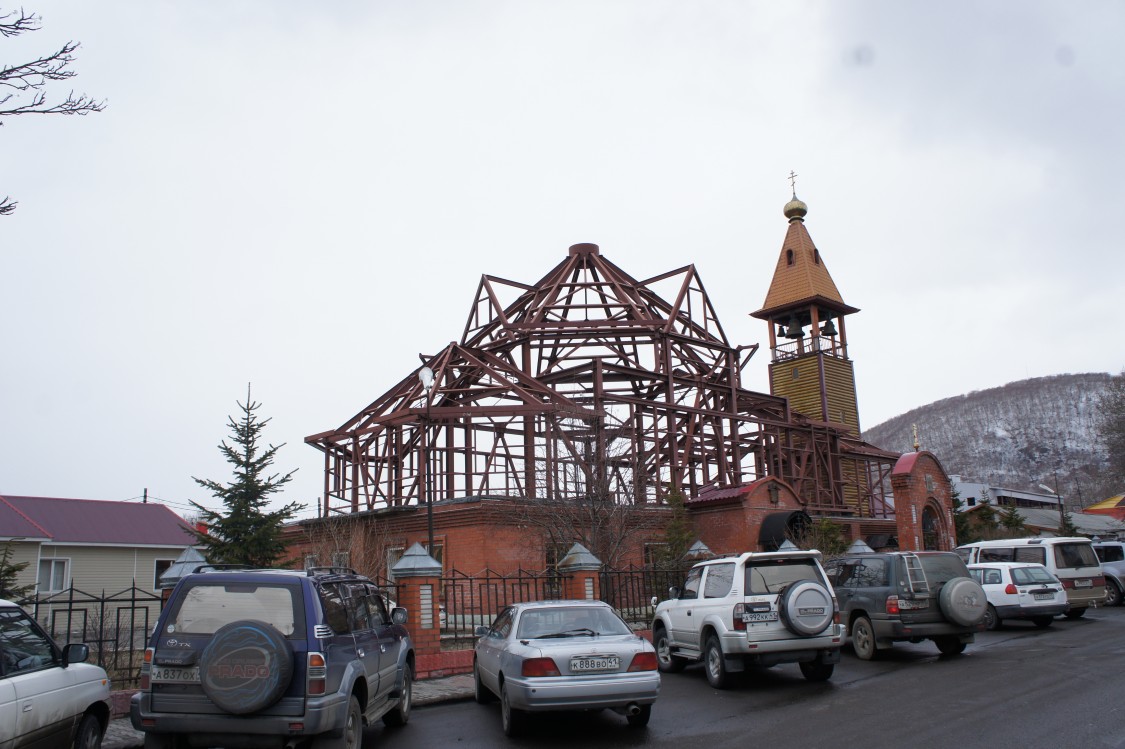 Елизово. Церковь Успения Пресвятой Богородицы. документальные фотографии