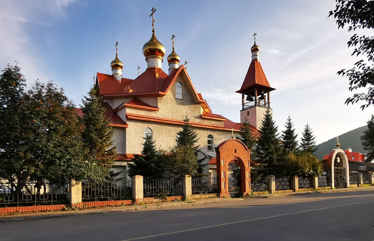 Церковь Успения Пресвятой Богородицы, Елизово (Елизовский район и г. Елизово, Камчатский край). фасады