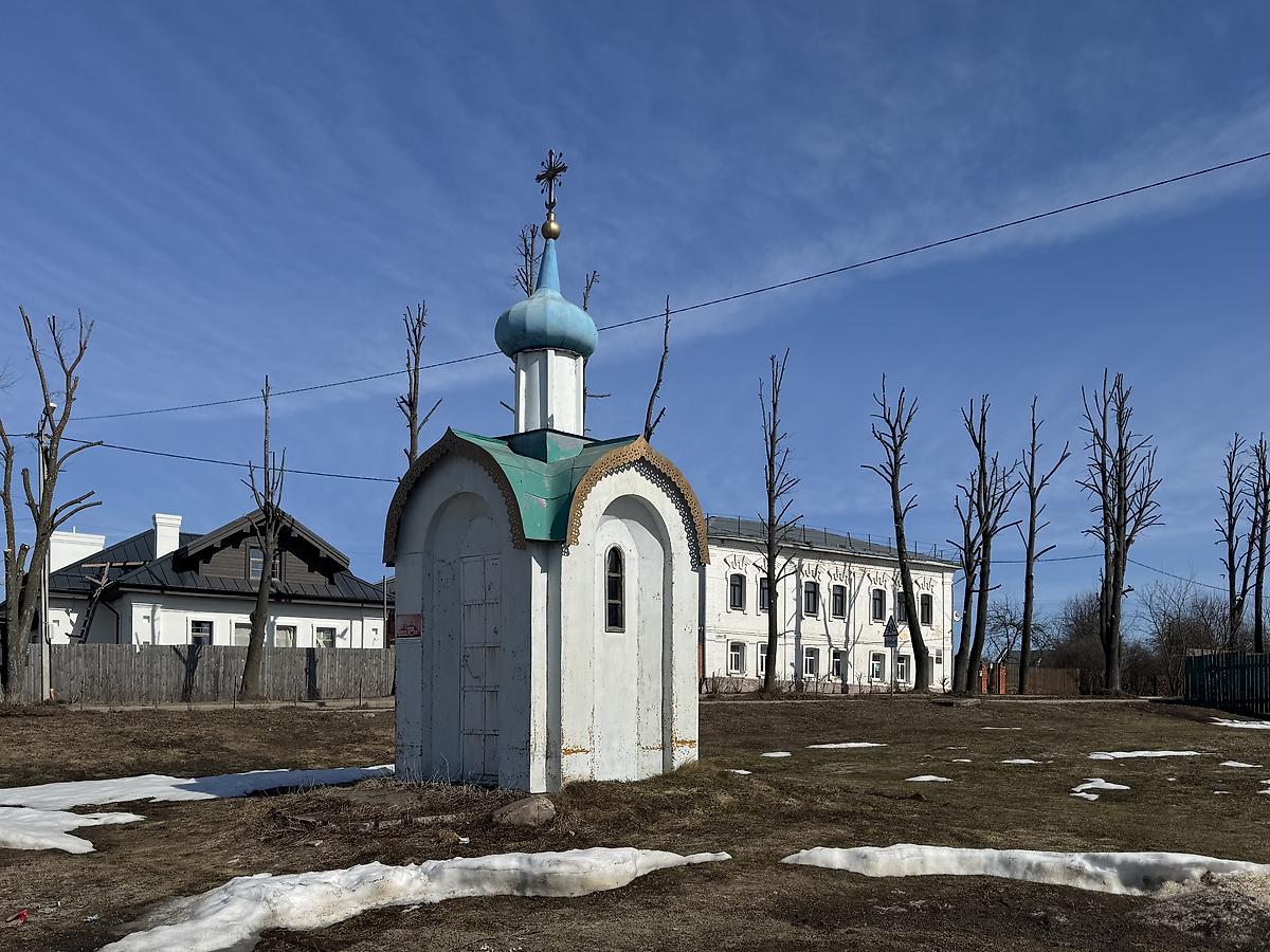 Вид с юго-запада, фасады. Часовня Похвалы Пресвятой Богородицы, Суздаль (Суздальский район, Владимирская область)