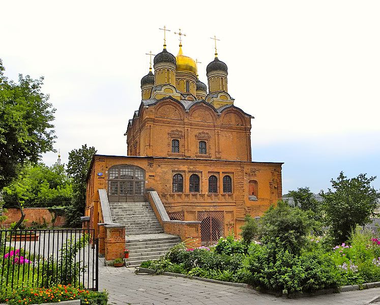 Знаменский монастырь москва
