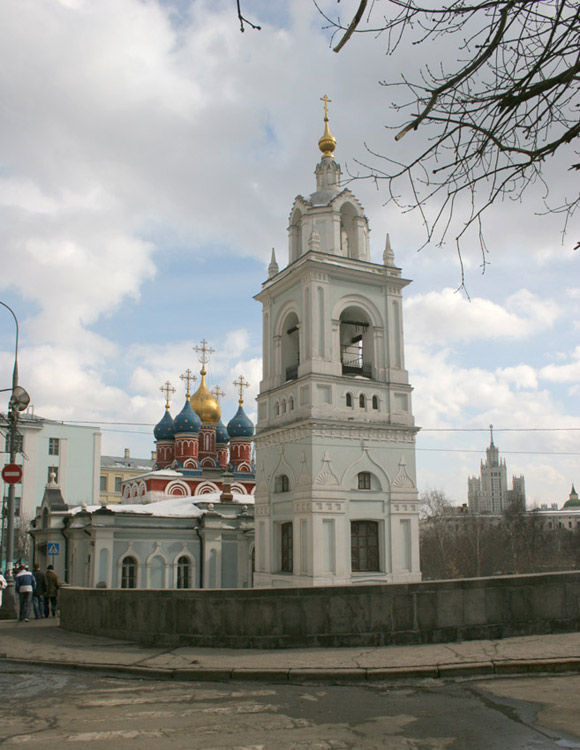 Тверской. Церковь Георгия Победоносца (Покрова Пресвятой Богородицы) на Псковской горе. фасады