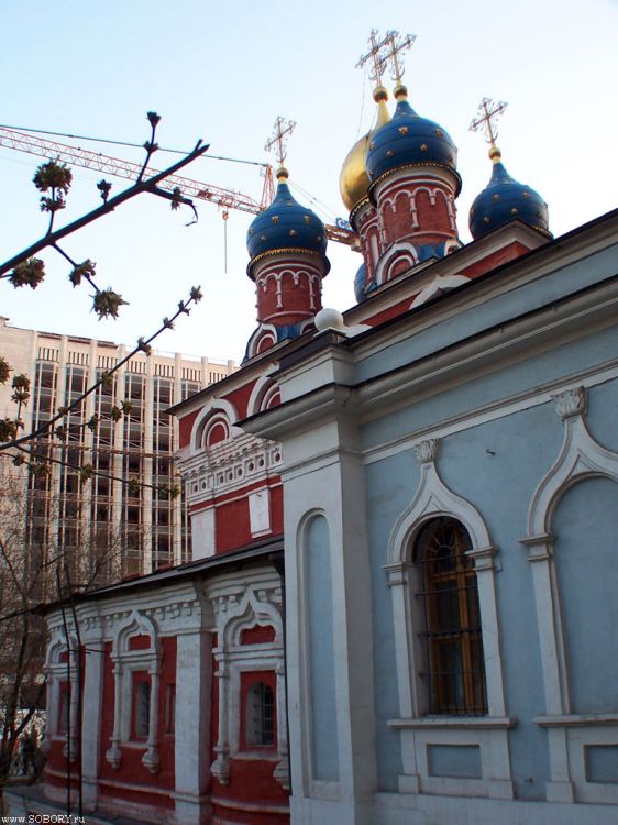 Церковь Георгия Победоносца (Покрова Пресвятой Богородицы) на Псковской горе, Тверской (Центральный административный округ (ЦАО), г. Москва). архитектурные детали