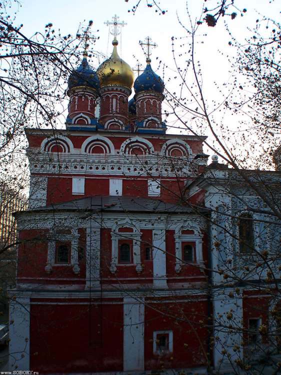 Тверской. Церковь Георгия Победоносца (Покрова Пресвятой Богородицы) на Псковской горе. фасады