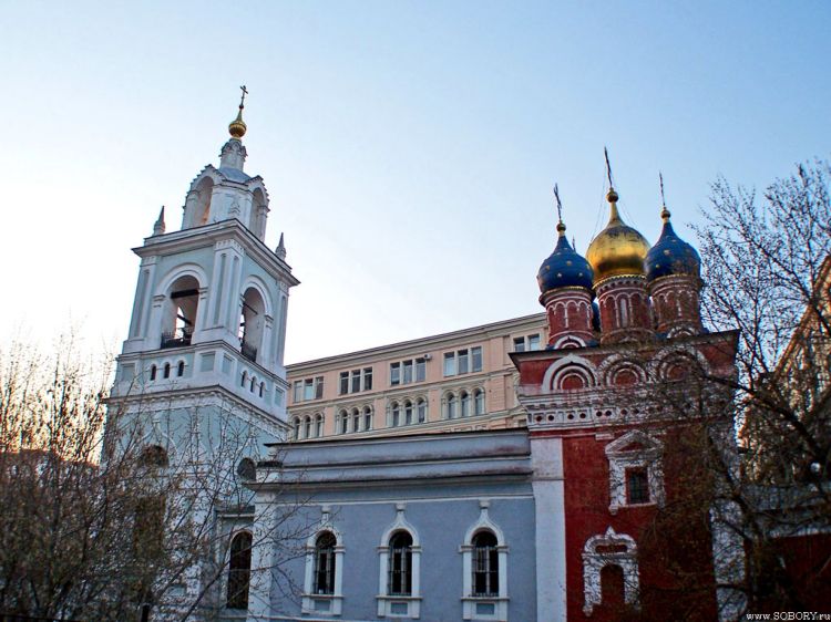 Тверской. Церковь Георгия Победоносца (Покрова Пресвятой Богородицы) на Псковской горе. фасады