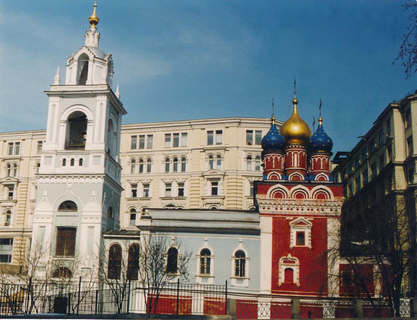 Тверской. Церковь Георгия Победоносца (Покрова Пресвятой Богородицы) на Псковской горе. фасады