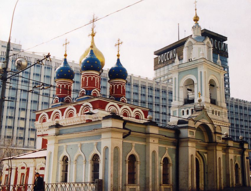 Тверской. Церковь Георгия Победоносца (Покрова Пресвятой Богородицы) на Псковской горе. фасады