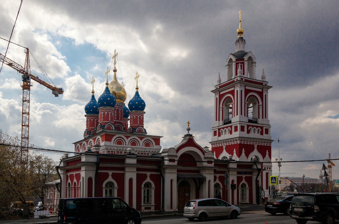 Церковь Георгия Победоносца (Покрова Пресвятой Богородицы) на Псковской горе, Тверской (Центральный административный округ (ЦАО), г. Москва). фасады