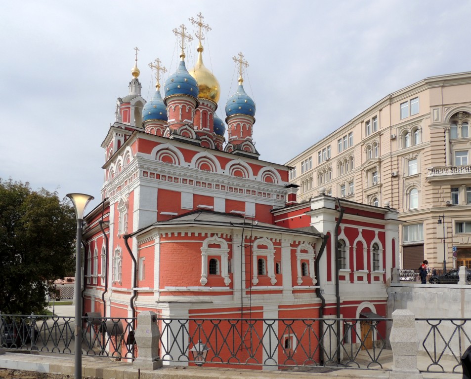 Тверской. Церковь Георгия Победоносца (Покрова Пресвятой Богородицы) на Псковской горе. фасады