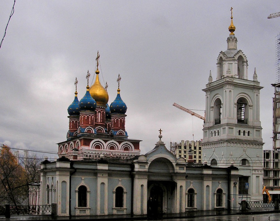 Церковь Георгия Победоносца (Покрова Пресвятой Богородицы) на Псковской горе, Тверской (Центральный административный округ (ЦАО), г. Москва). фасады