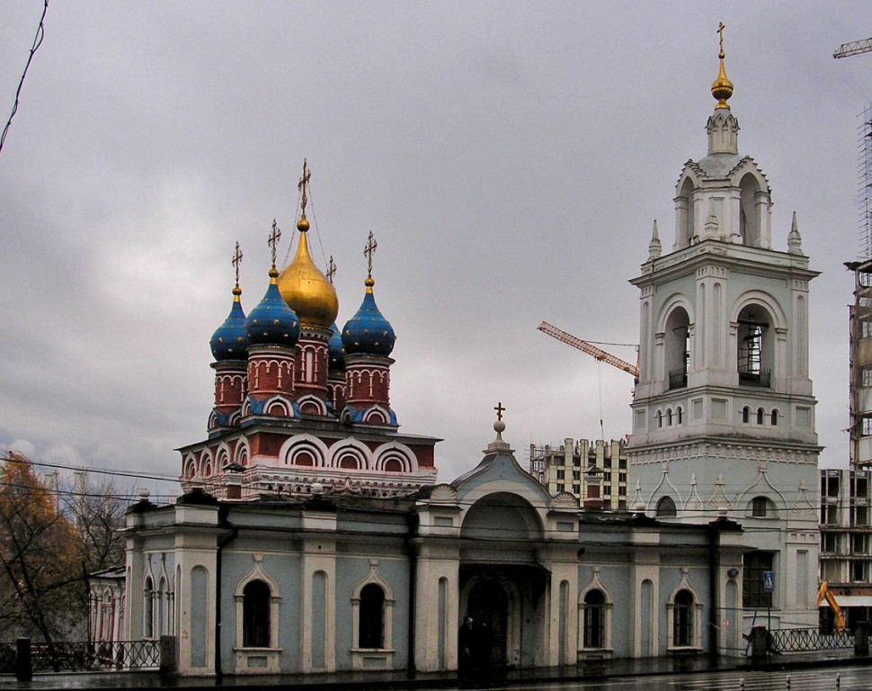 Тверской. Церковь Георгия Победоносца (Покрова Пресвятой Богородицы) на Псковской горе. фасады