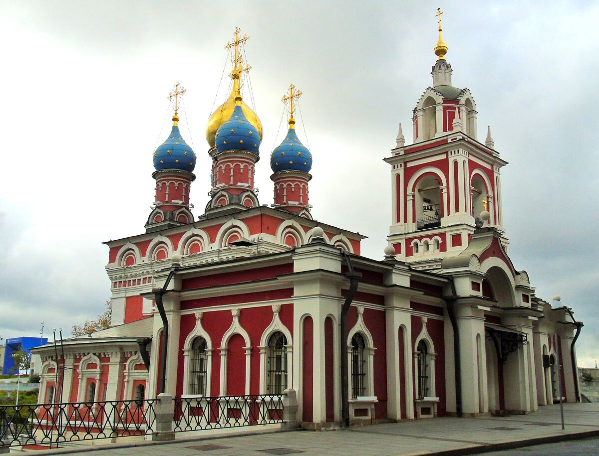 Церковь Георгия Победоносца (Покрова Пресвятой Богородицы) на Псковской горе, Тверской (Центральный административный округ (ЦАО), г. Москва). фасады