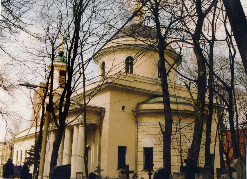 Церковь Троицы Живоначальной на Пятницком кладбище, Алексеевский (Северо-Восточный административный округ (СВАО), г. Москва). фасады