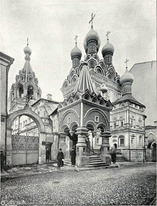 Тверской. Церковь Троицы Живоначальной в Никитниках. архивная фотография, Фото с сайта pastvu.ru  Фото 1900-1903 гг.