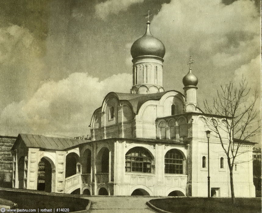 Тверской. Церковь Зачатия Анны 