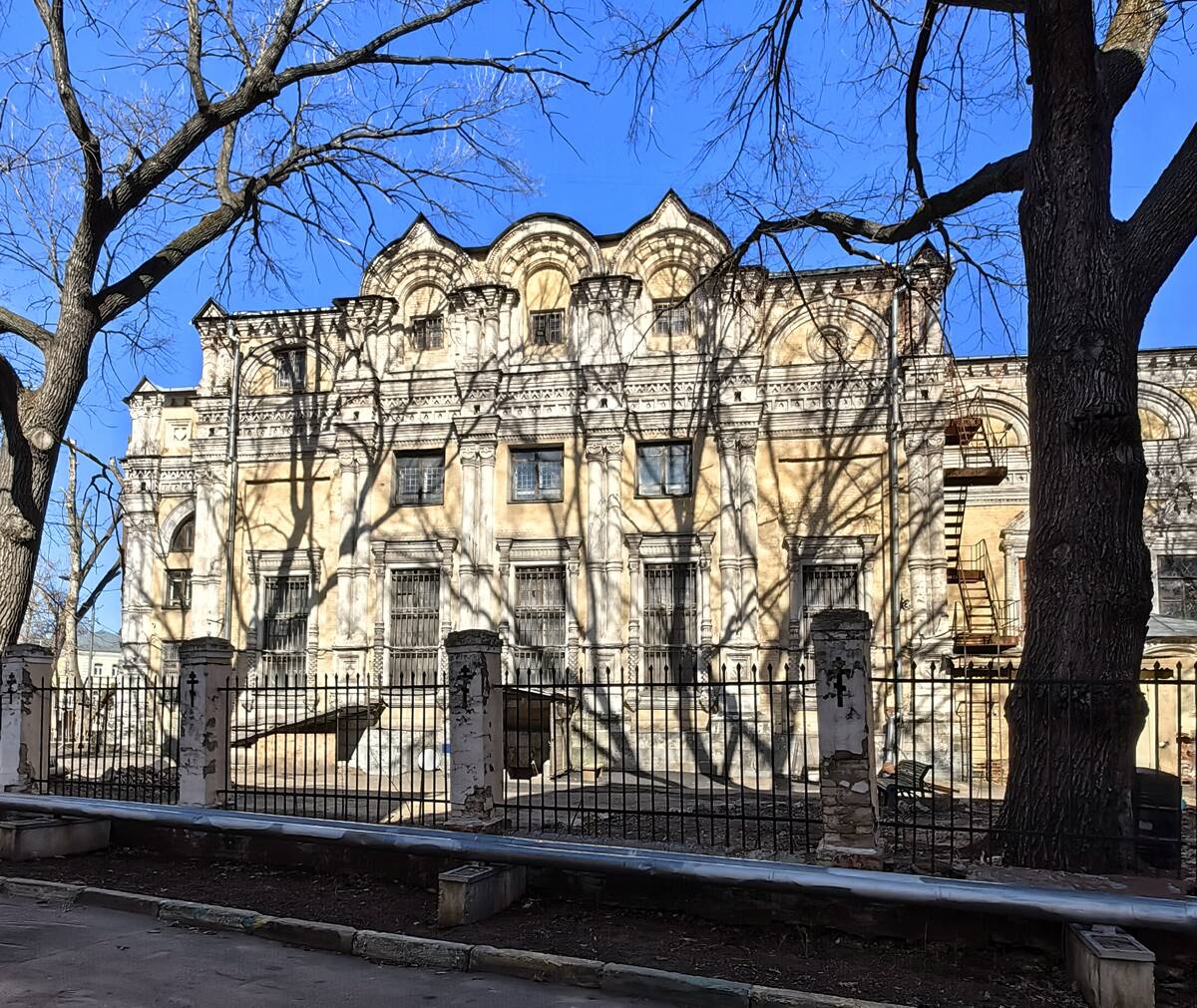 Церковь Илии Пророка (Благовещения Пресвятой Богородицы) на Воронцовом Поле, Таганский (Центральный административный округ (ЦАО), г. Москва). фасады