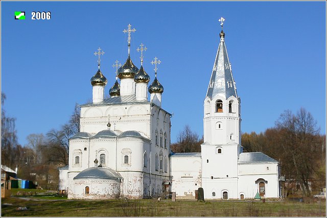 Благовещенский монастырь. Собор Благовещения Пресвятой Богородицы с колокольней, Вязники (Вязниковский район, Владимирская область). фасады, Вид с востока