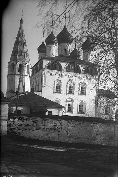Благовещенский монастырь. Собор Благовещения Пресвятой Богородицы с колокольней, Вязники (Вязниковский район, Владимирская область). архивная фотография, Благовещенский монастырь. 1931 год