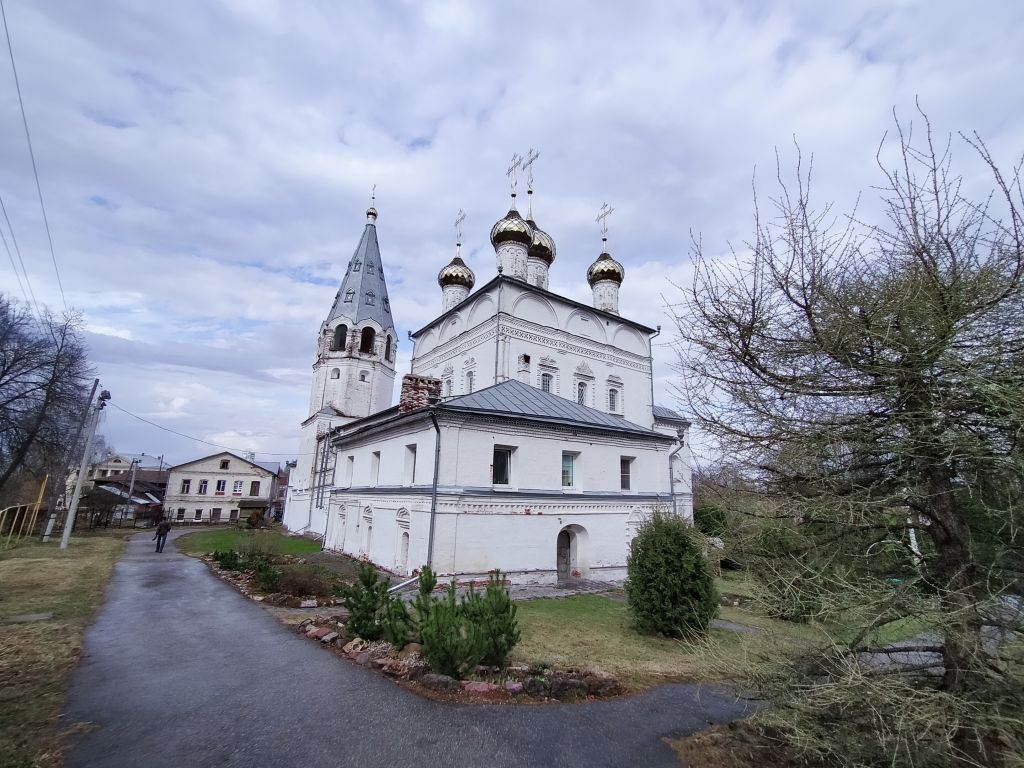 Вязники. Благовещенский монастырь. Собор Благовещения Пресвятой Богородицы с колокольней. фасады