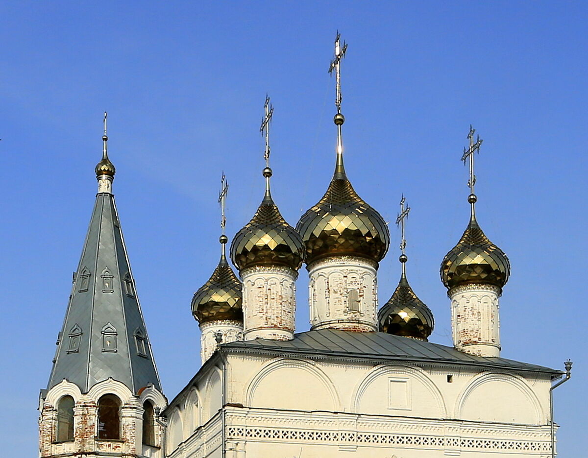 Благовещенский монастырь. Собор Благовещения Пресвятой Богородицы с колокольней, Вязники (Вязниковский район, Владимирская область). архитектурные детали